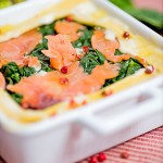 Lasagnetta salmone e spinaci