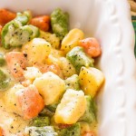 Gnocchi Colorati Cacio e Pepe